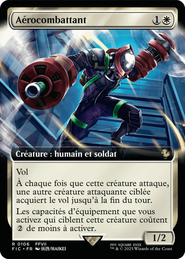 Aérocombattant — Final Fantasy Commander — Magic: The Gathering