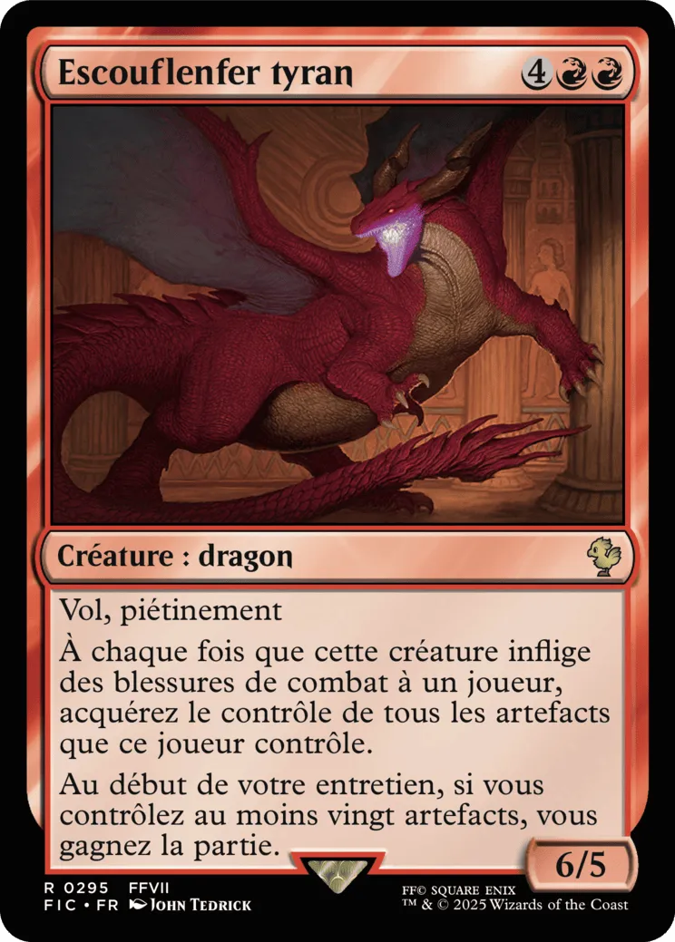 Escouflenfer tyran — Final Fantasy Commander — Magic: The Gathering