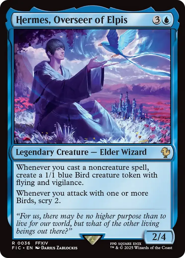 Hermès, surveillant d'Elpis — Final Fantasy Commander — Magic: The Gathering