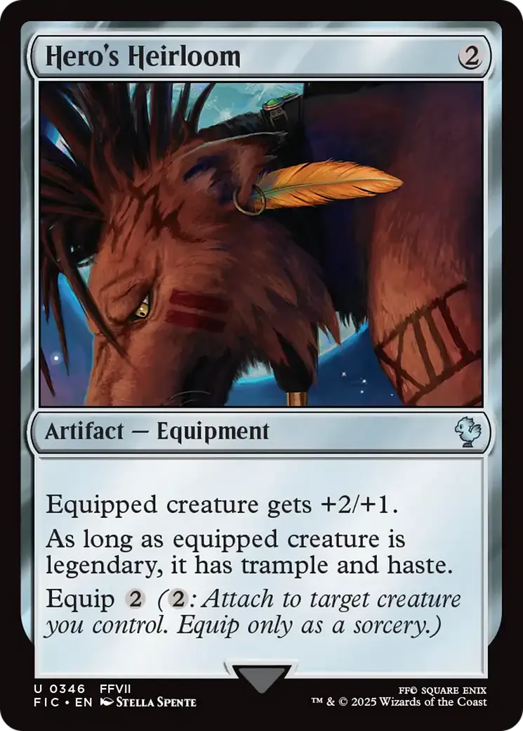 Héritage du héros — Final Fantasy Commander — Magic: The Gathering
