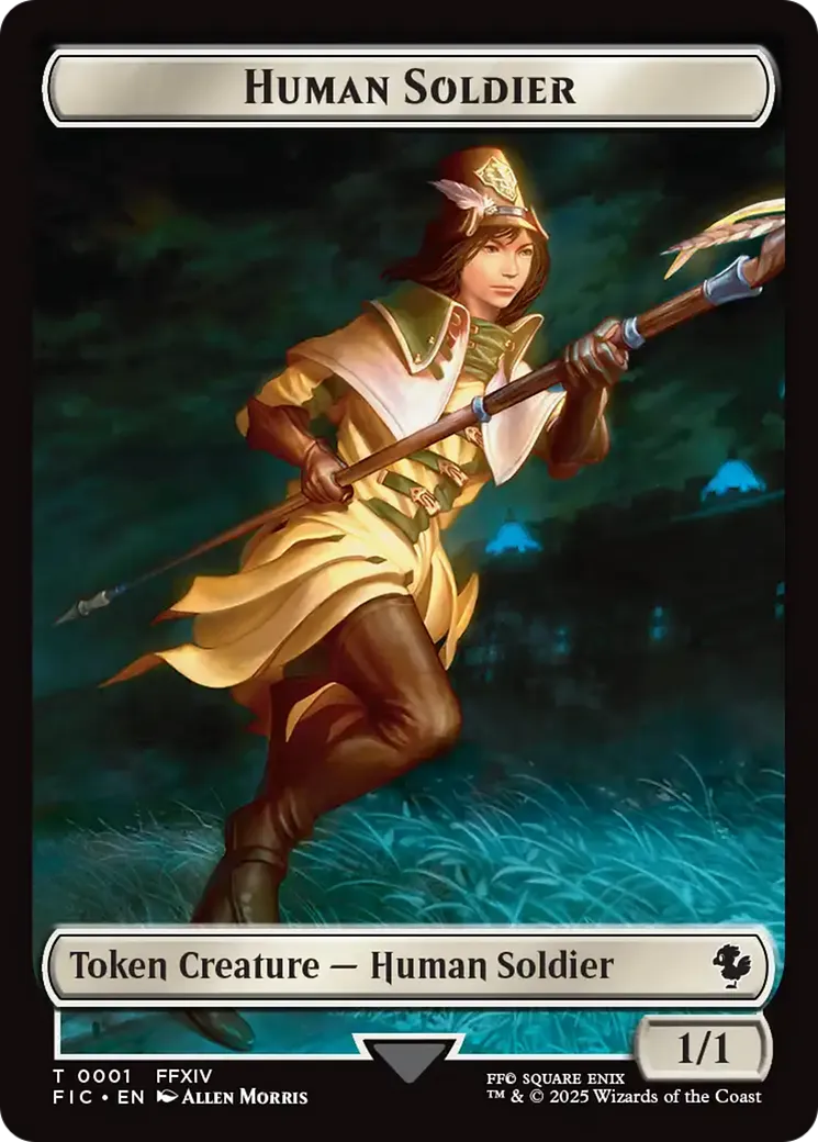 Human Soldier — Final Fantasy Commander — Magic: The Gathering
