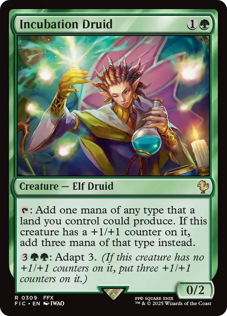 Incubation Druid — Final Fantasy Commander — Magic: The Gathering