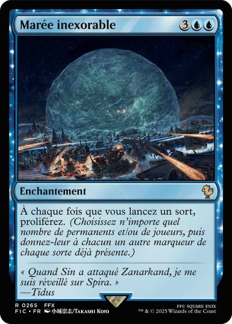 Marée inexorable — Final Fantasy Commander — Magic: The Gathering