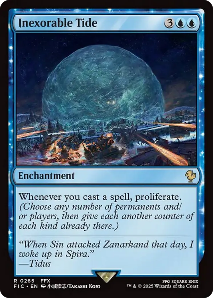 Marée inexorable — Final Fantasy Commander — Magic: The Gathering