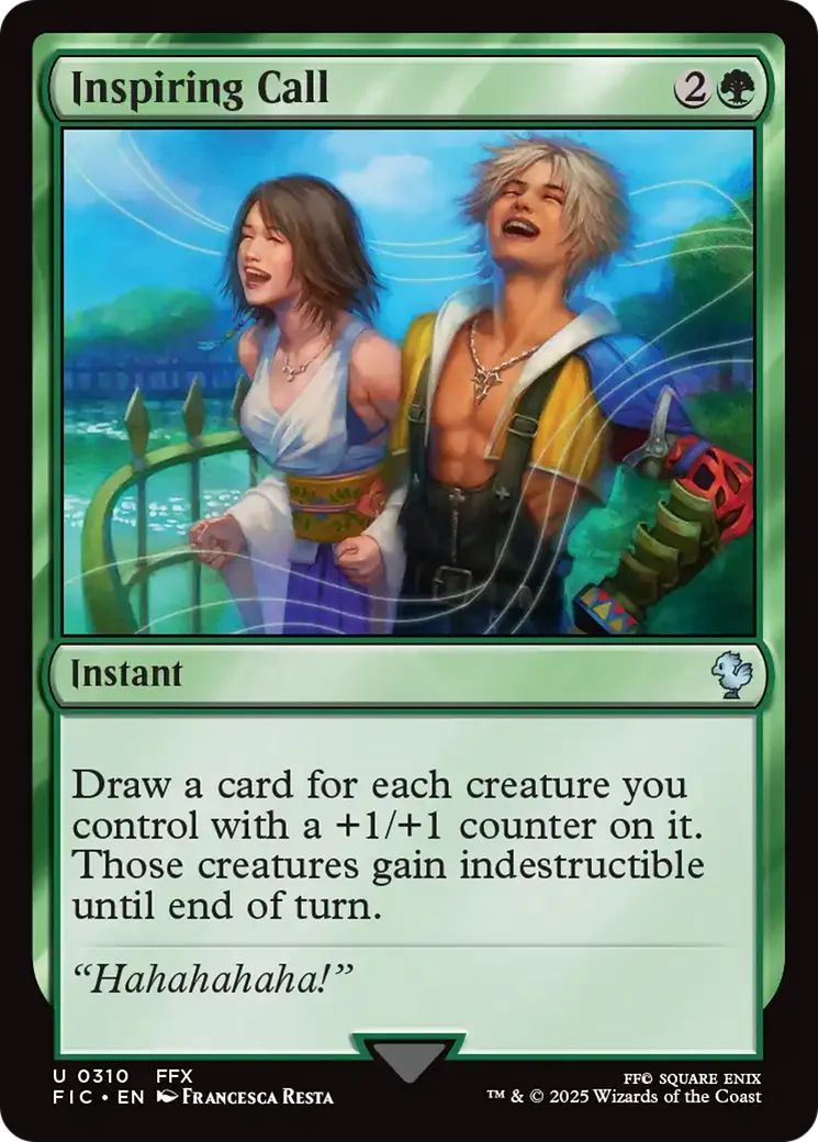 Inspiring Call — Final Fantasy Commander — Magic: The Gathering