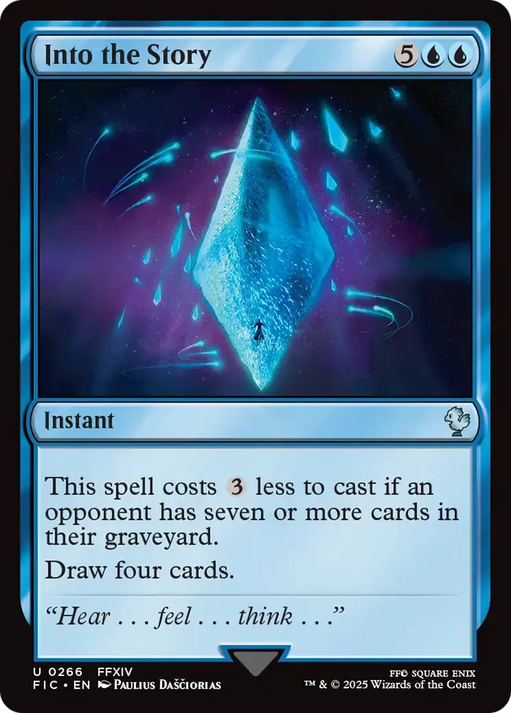 Into the Story — Final Fantasy Commander — Magic: The Gathering