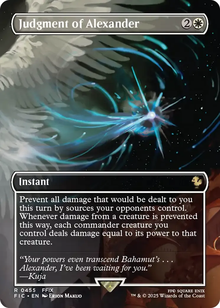 Judgment of Alexander — Final Fantasy Commander — Magic: The Gathering