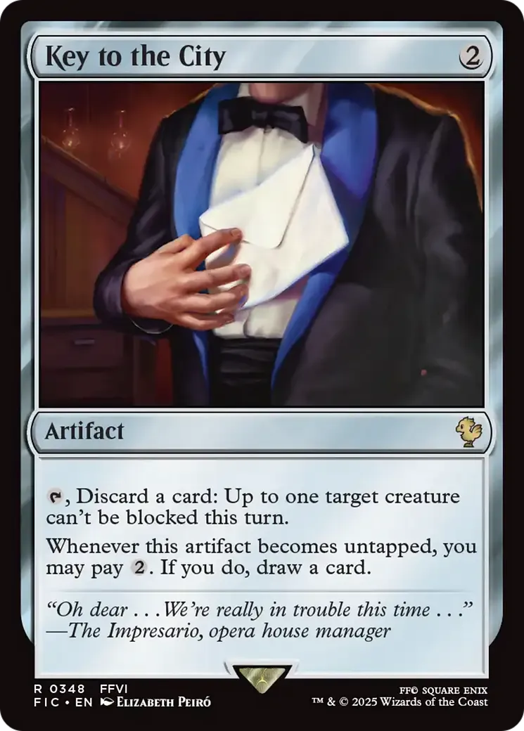 Clé de la ville — Final Fantasy Commander — Magic: The Gathering