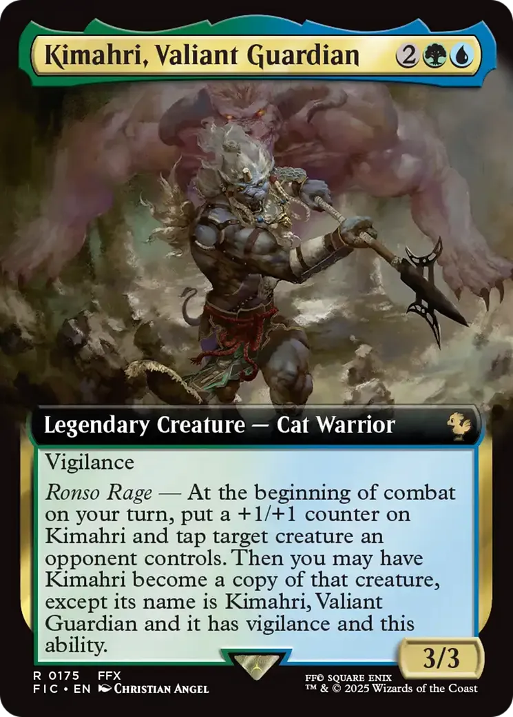 Kimahri, Valiant Guardian — Final Fantasy Commander — Magic: The Gathering