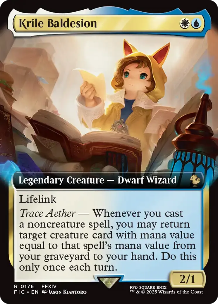 Krile Baldesion — Final Fantasy Commander — Magic: The Gathering