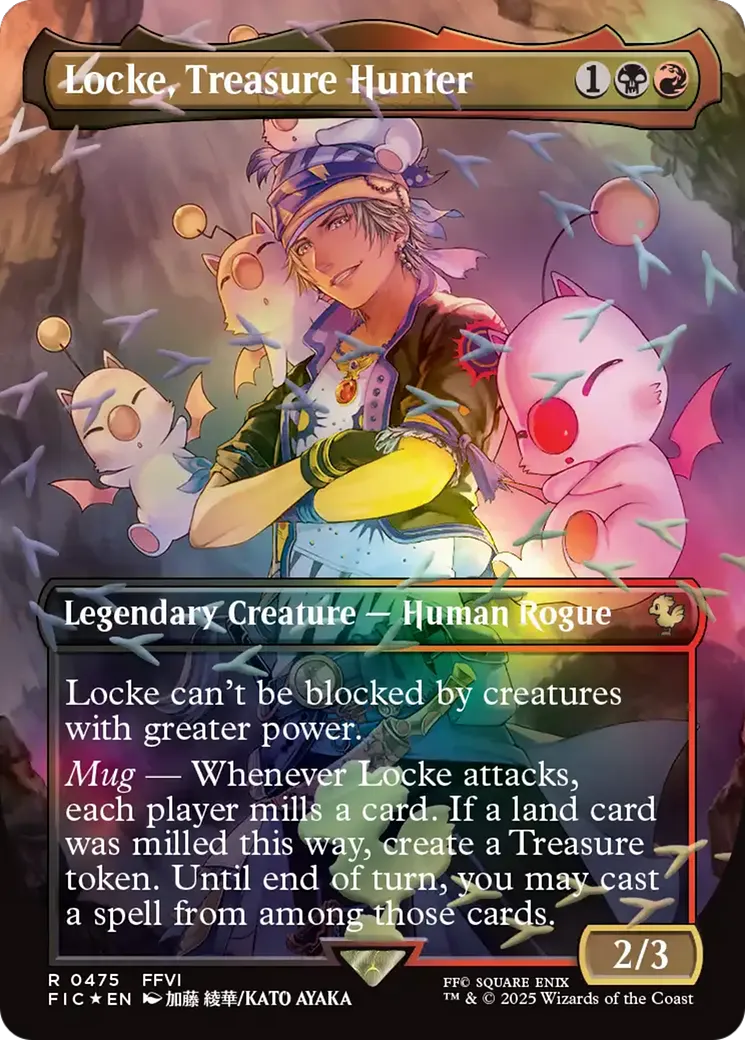 Locke, Treasure Hunter — Final Fantasy Commander — Magic: The Gathering
