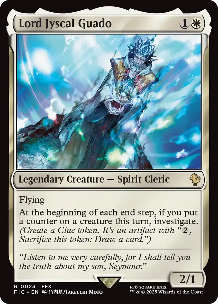 Lord Jyscal Guado — Final Fantasy Commander — Magic: The Gathering