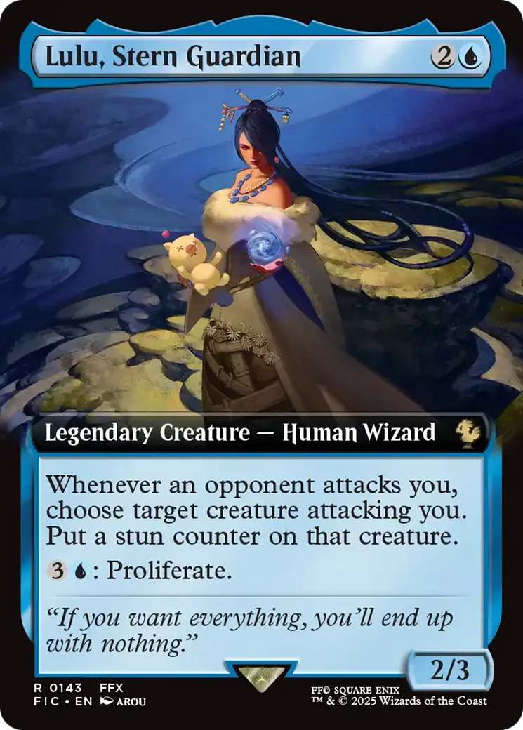 Lulu, Stern Guardian — Final Fantasy Commander — Magic: The Gathering