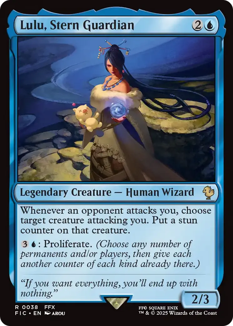 Lulu, gardienne sévère — Final Fantasy Commander — Magic: The Gathering
