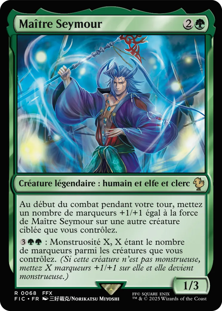 Maester Seymour — Final Fantasy Commander — Magic: The Gathering