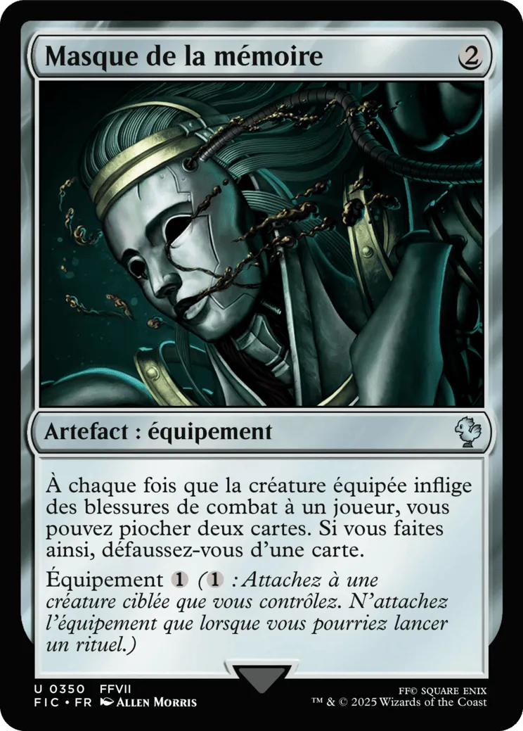 Masque de la mémoire — Final Fantasy Commander — Magic: The Gathering