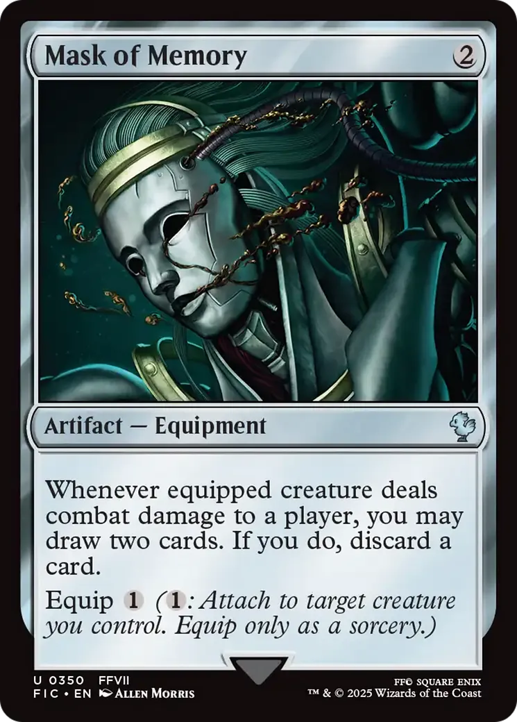 Masque de la mémoire — Final Fantasy Commander — Magic: The Gathering