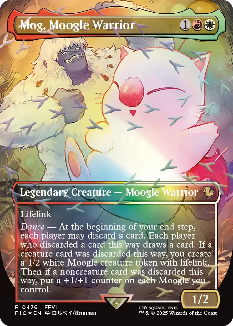 Mog, guerrier mog from Final Fantasy Commander - Magic: The Gathering