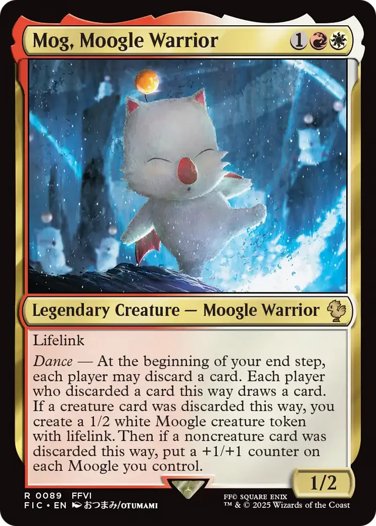 Mog, Moogle Warrior — Final Fantasy Commander — Magic: The Gathering