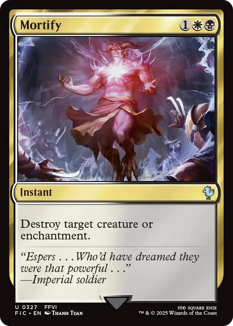 Mortify — Final Fantasy Commander — Magic: The Gathering