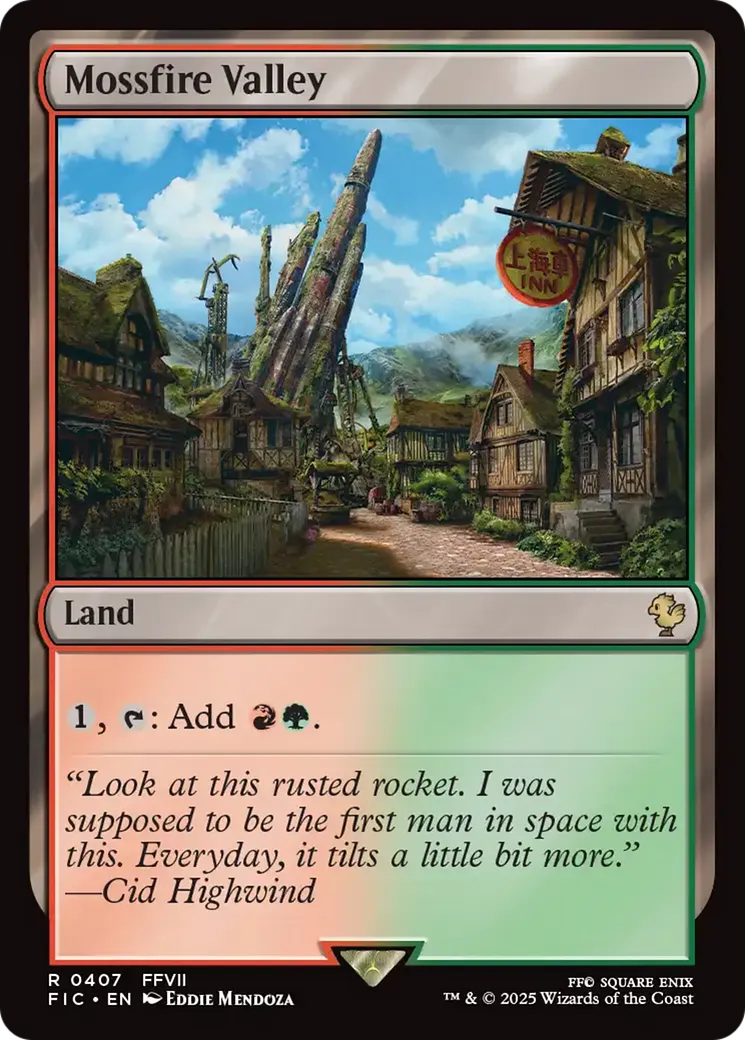 Vallée de Moussefeu — Final Fantasy Commander — Magic: The Gathering