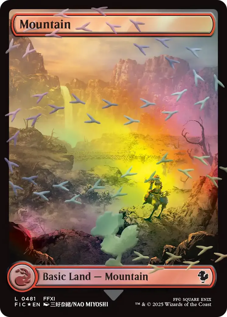 Mountain — Final Fantasy Commander — Magic: The Gathering