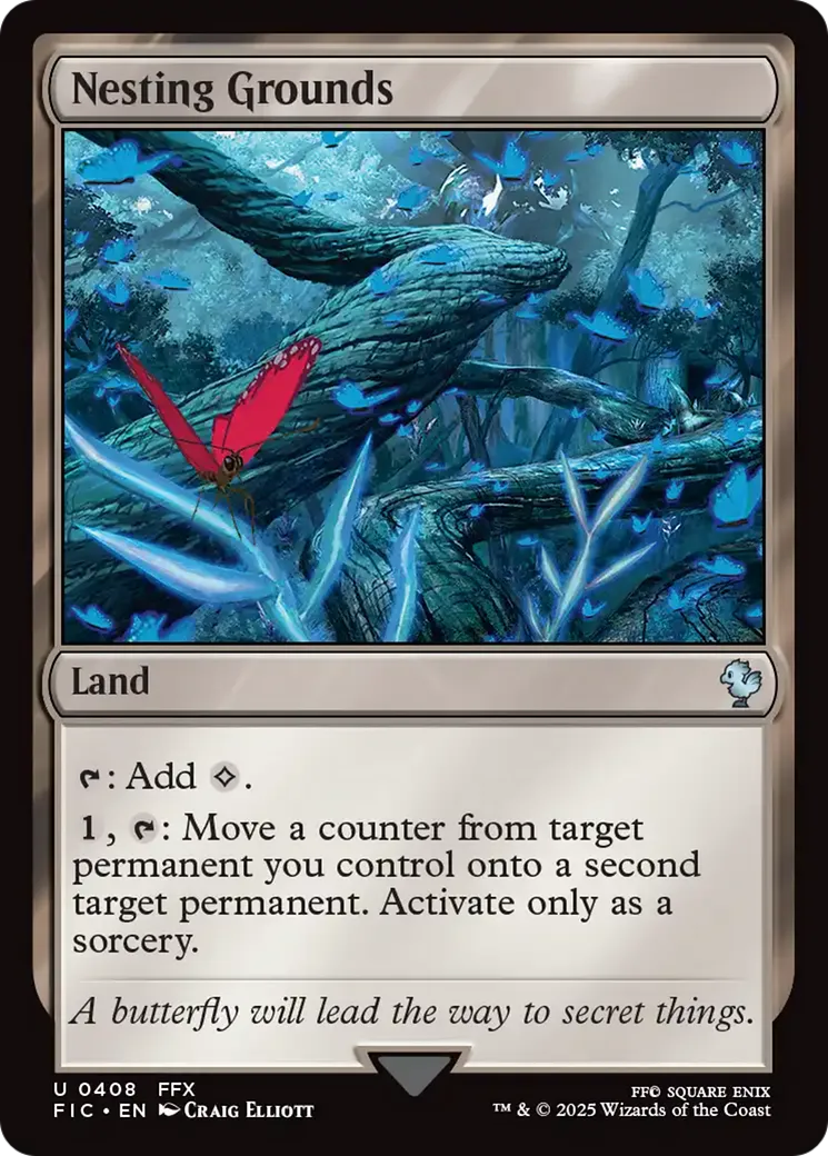 Terrains de nidification — Final Fantasy Commander — Magic: The Gathering