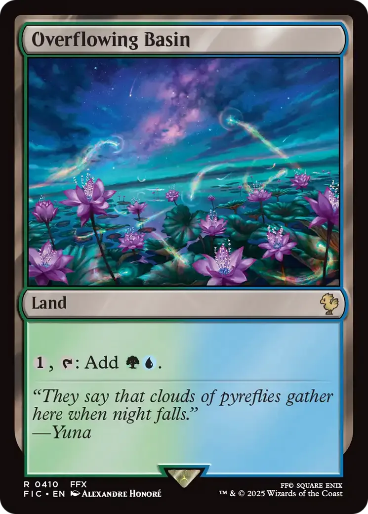 Overflowing Basin — Final Fantasy Commander — Magic: The Gathering