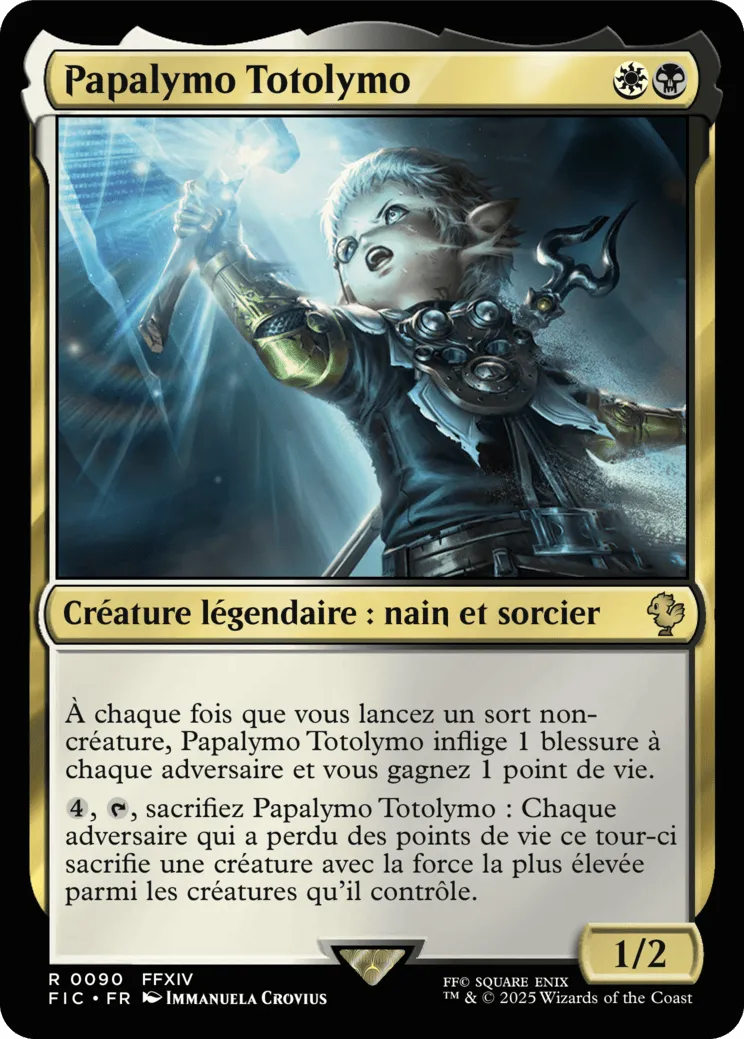 Papalymo Totolymo — Final Fantasy Commander — Magic: The Gathering