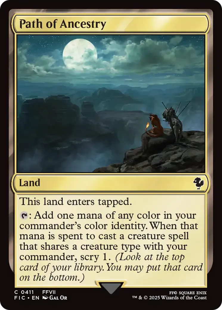 Voie de l'Ascendance — Final Fantasy Commander — Magic: The Gathering