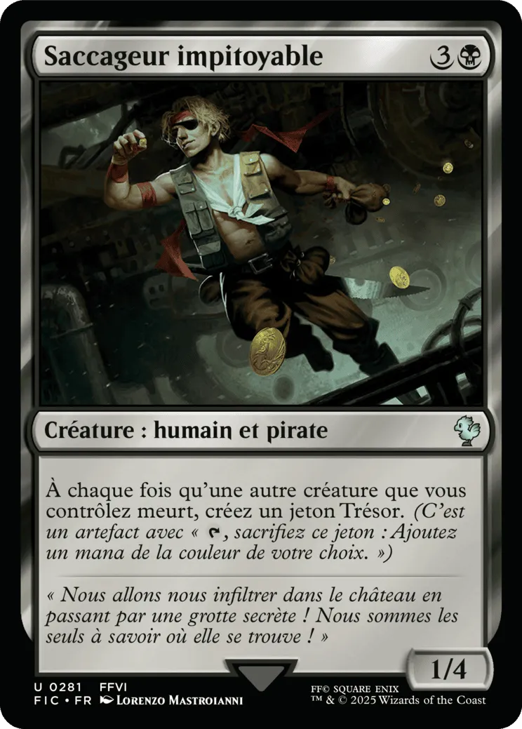 Saccageur impitoyable — Final Fantasy Commander — Magic: The Gathering