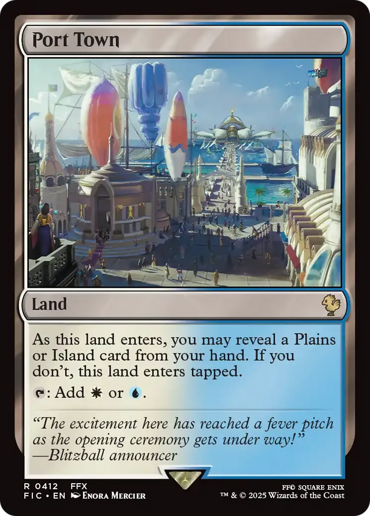 Port Town — Final Fantasy Commander — Magic: The Gathering