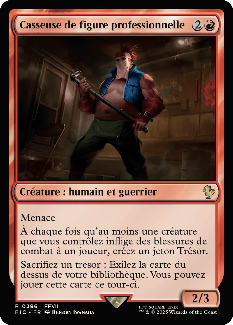 Casseuse de figure professionnelle — Final Fantasy Commander — Magic: The Gathering