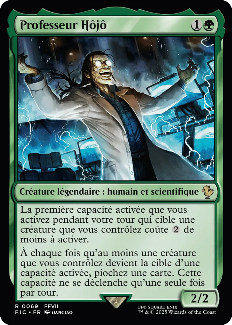 Professeur Hôjô — Final Fantasy Commander — Magic: The Gathering