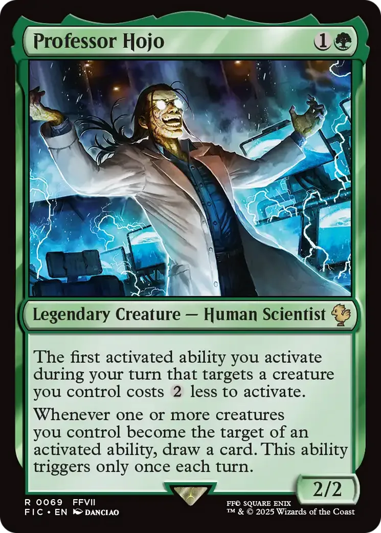 Professeur Hôjô — Final Fantasy Commander — Magic: The Gathering