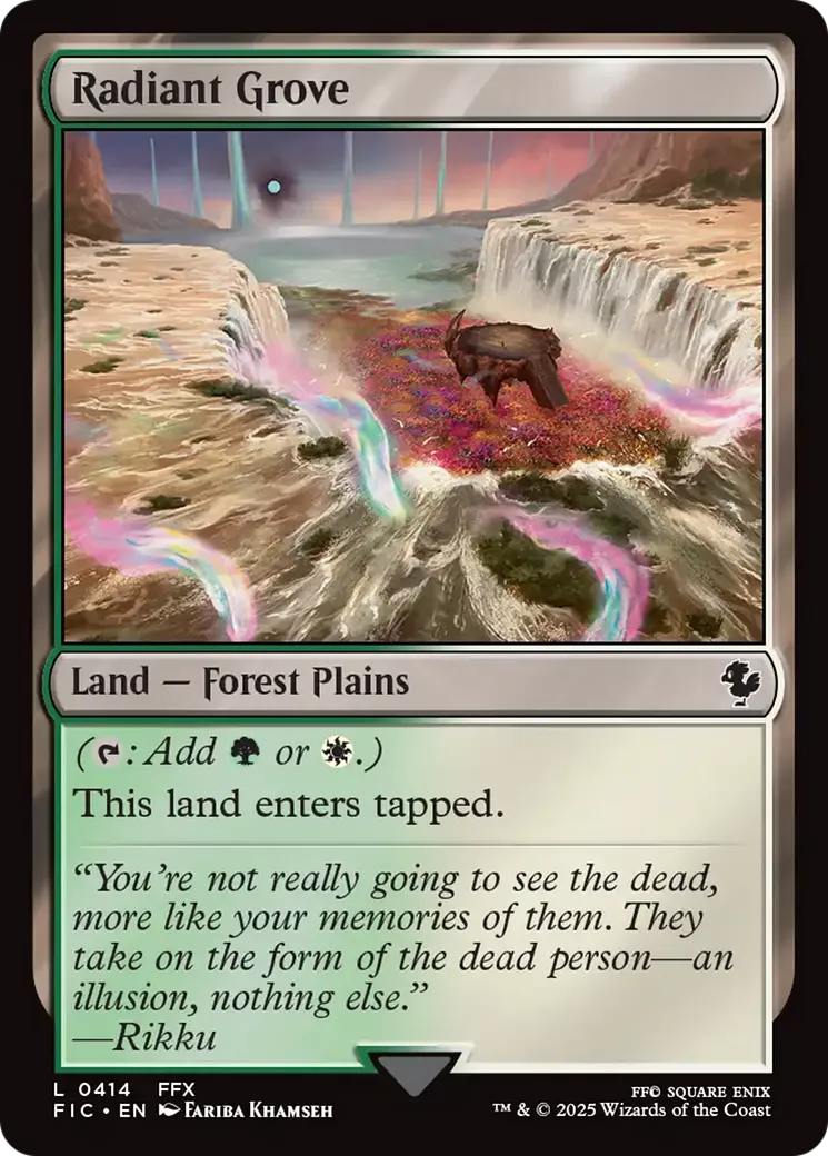 Radiant Grove — Final Fantasy Commander — Magic: The Gathering