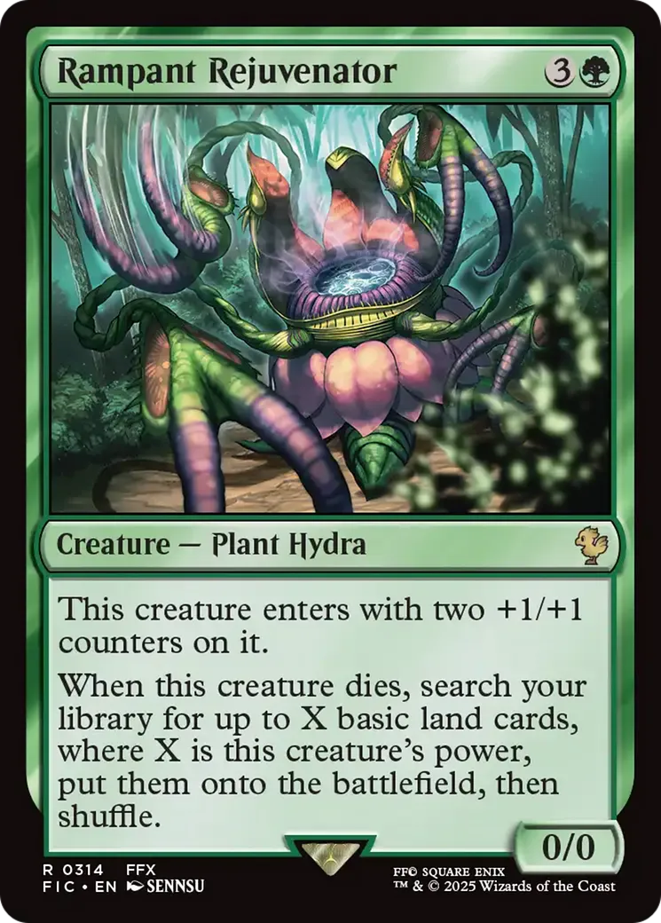 Rajeunisseur rampant — Final Fantasy Commander — Magic: The Gathering