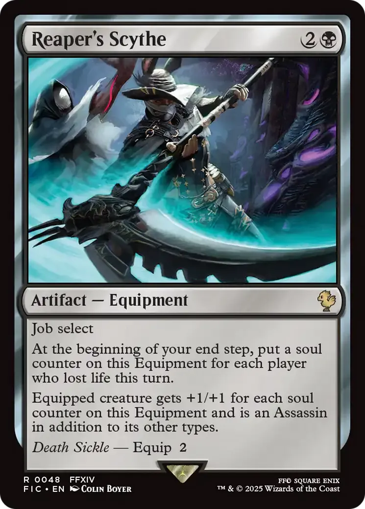 Reaper's Scythe — Final Fantasy Commander — Magic: The Gathering