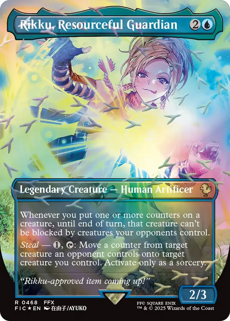 Rikku, gardienne ingénieuse — Final Fantasy Commander — Magic: The Gathering