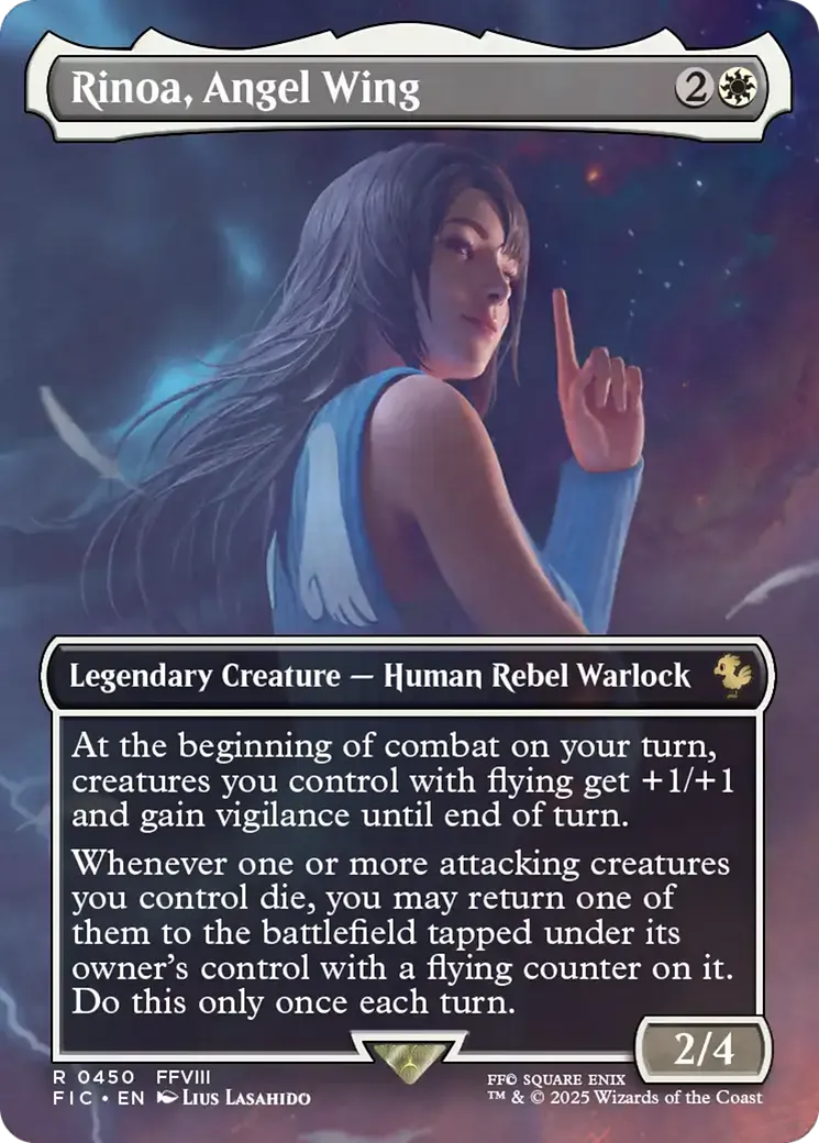 Rinoa, Angel Wing — Final Fantasy Commander — Magic: The Gathering