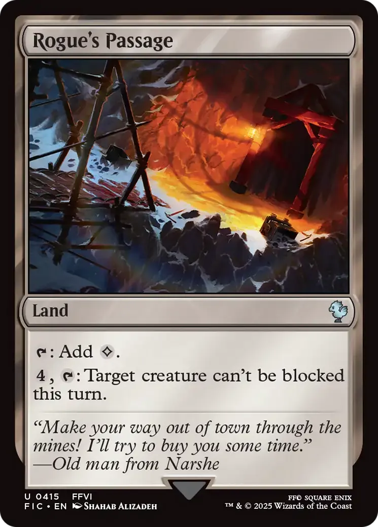 Rogue's Passage — Final Fantasy Commander — Magic: The Gathering