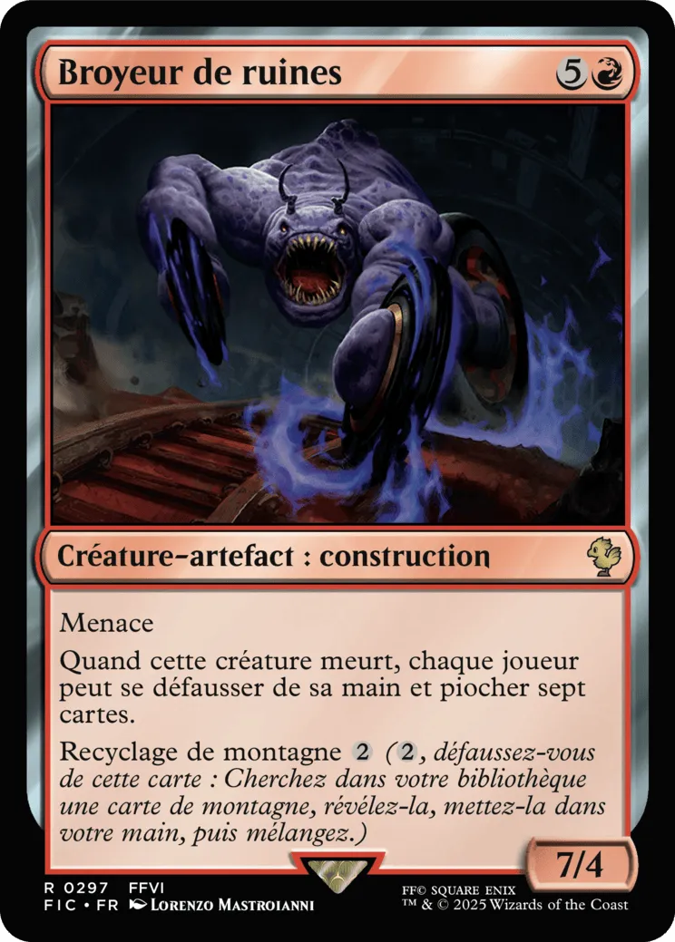 Broyeur de ruines — Final Fantasy Commander — Magic: The Gathering