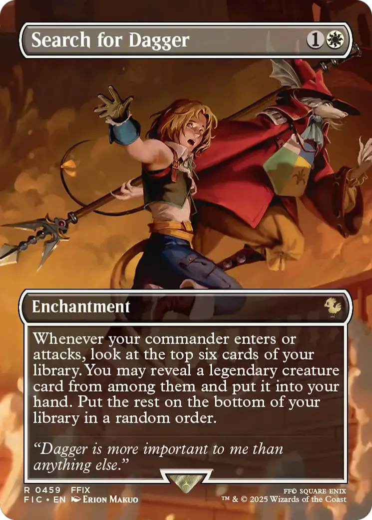 Search for Dagger — Final Fantasy Commander — Magic: The Gathering