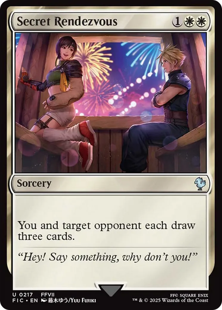Secret Rendezvous — Final Fantasy Commander — Magic: The Gathering