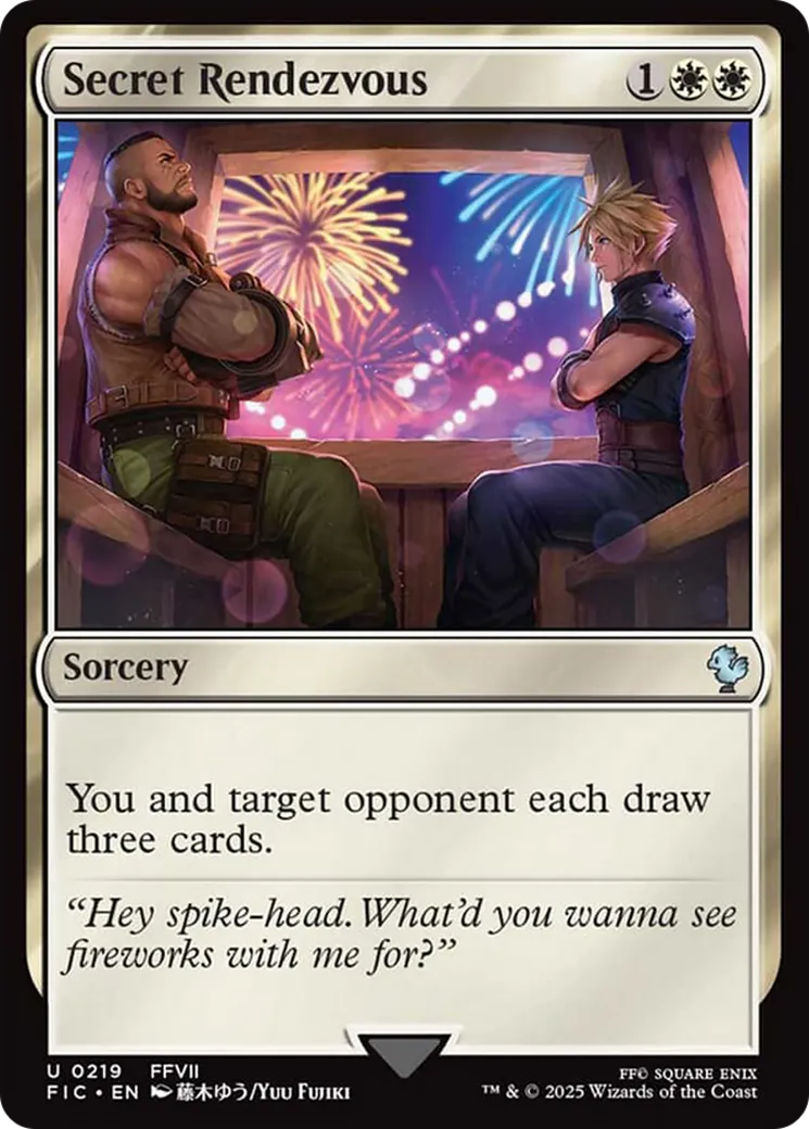 Secret Rendezvous — Final Fantasy Commander — Magic: The Gathering