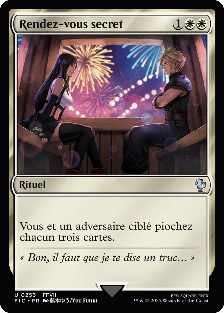Rendez-vous secret — Final Fantasy Commander — Magic: The Gathering