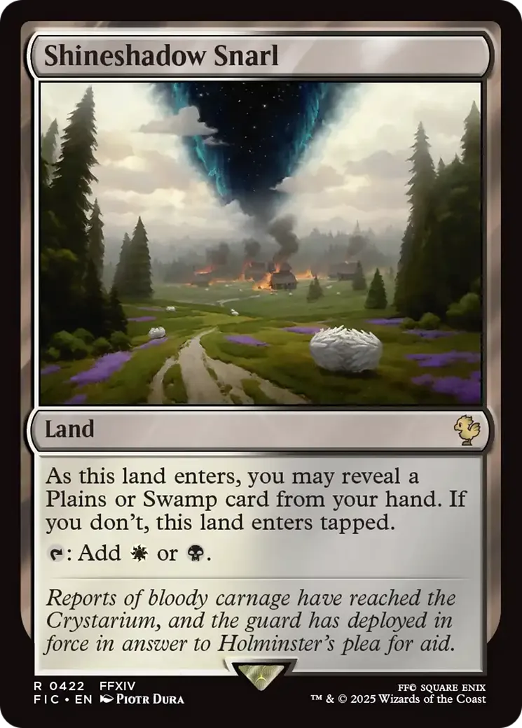Shineshadow Snarl — Final Fantasy Commander — Magic: The Gathering
