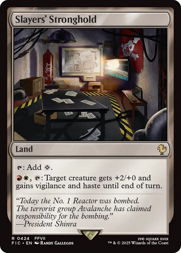 Slayers' Stronghold — Final Fantasy Commander — Magic: The Gathering