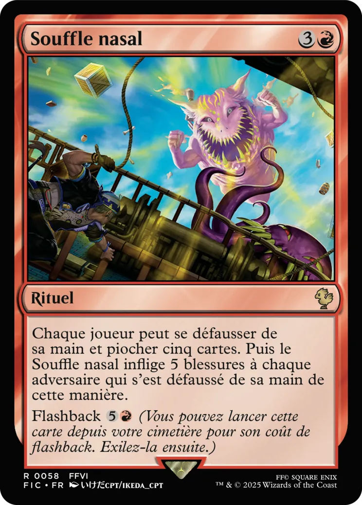 Souffle nasal — Final Fantasy Commander — Magic: The Gathering