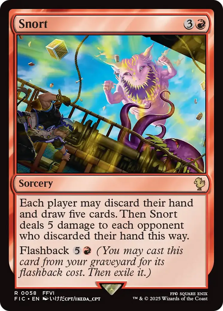 Snort — Final Fantasy Commander — Magic: The Gathering